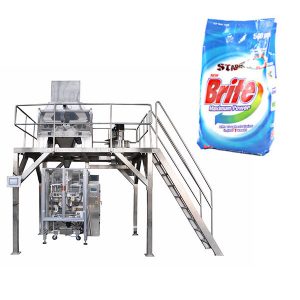 4 ulo linear weigher detergent washing powder packing machine