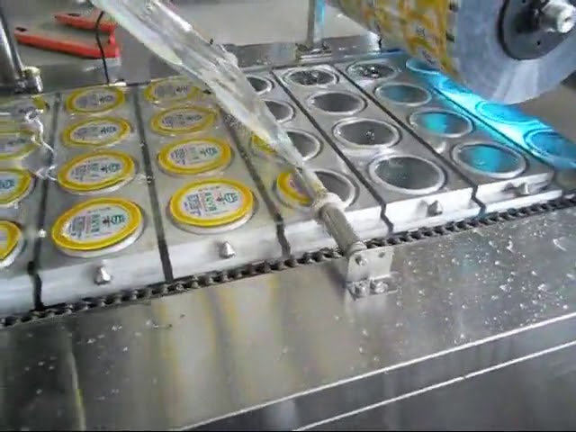 Awtomatikong Plastic Cup Form Filling Sealing Machine