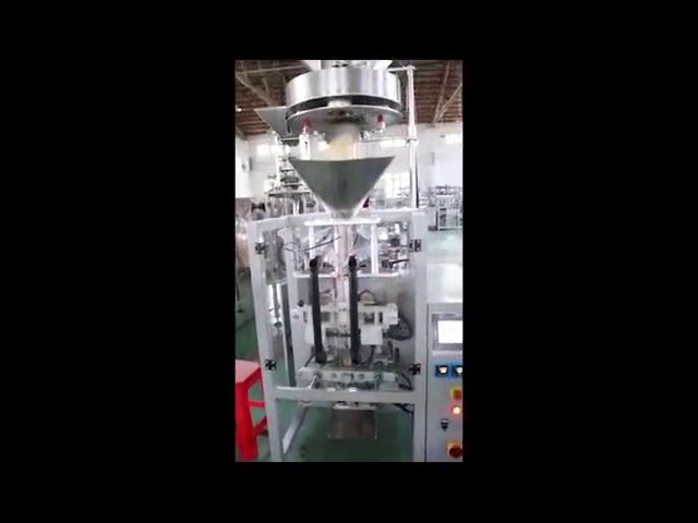 Dosing Sa pamamagitan ng Volumetric Filler Tangkay Lentils Rice Sugar Packing Machine Vertical Form Punan Seal Machine