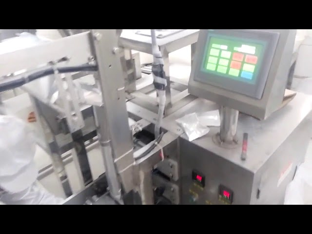 Vertical Small Scale Powder Sachet Filling Packing Machine